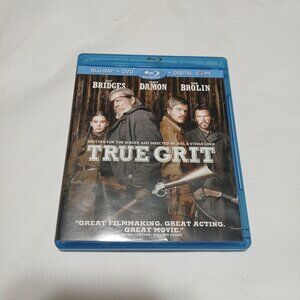 True Grit Blu-Ray + DVD + Digital Bluray Jeff Bridges Matt Damon - Bundle & Save